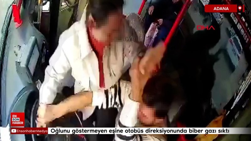 adanada oglunu gostermeyen esine otobus direksiyonunda saldirdi 4FWRS27P