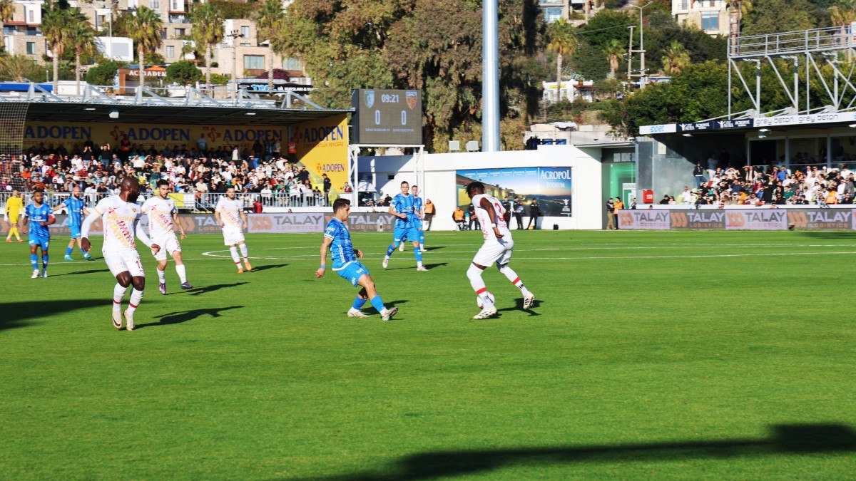 bodrum fk ile kayserispor berabere kaldi 3