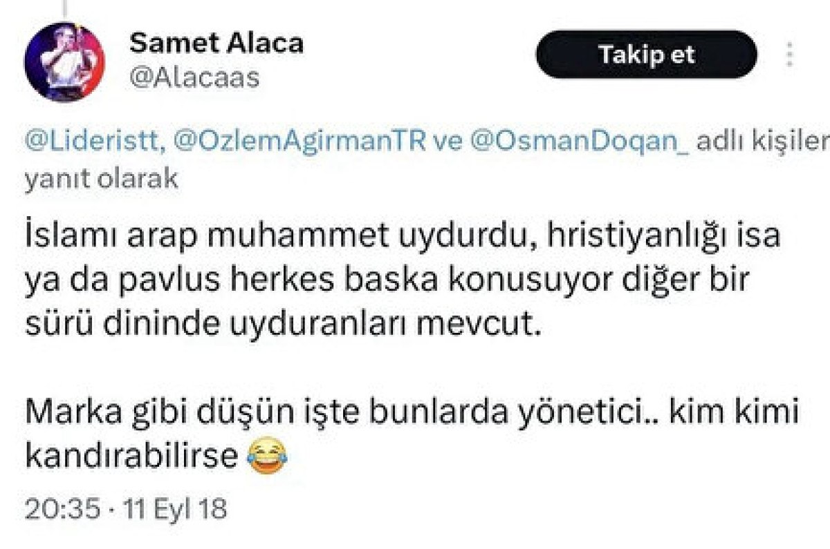 chpli baskanin danismani samet alaca peygamberimize kufur edip erdogana suikast cagrisi yapti 0 vsyN2maU