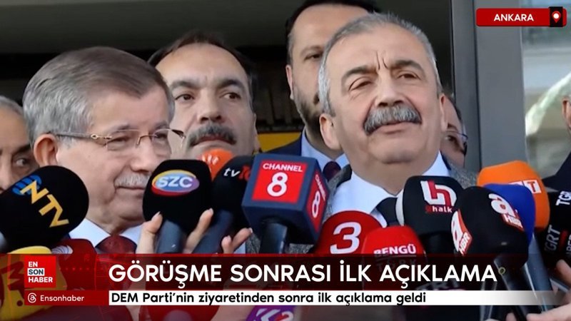 dem partinin davutoglu ziyaretinden sonra ilk aciklama geldi vMTvscKC