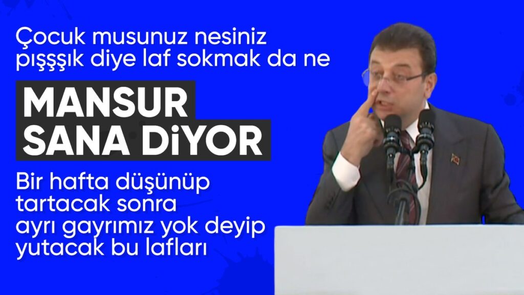 ekrem imamoglundan ustu kapali gonderme ekremin yerine ben gecerim diyenlere pisik derim 4Ryf4rAr
