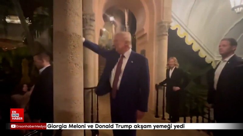 giorgia meloni ve donald trump aksam yemegi yedi Sa2XXfRj