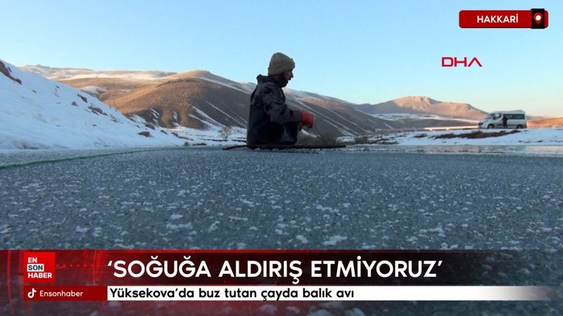 hakkari yuksekovada buz tutan cayda balik avi a57pL8Nn