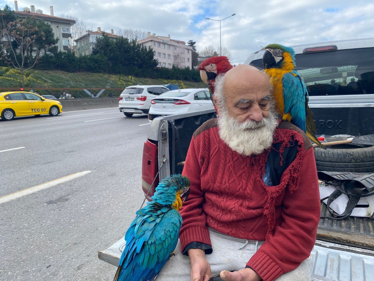 istanbulun papaganli amcasi beni goren her vatandas fotograf cektirmek istiyor 1 V8ULuvII