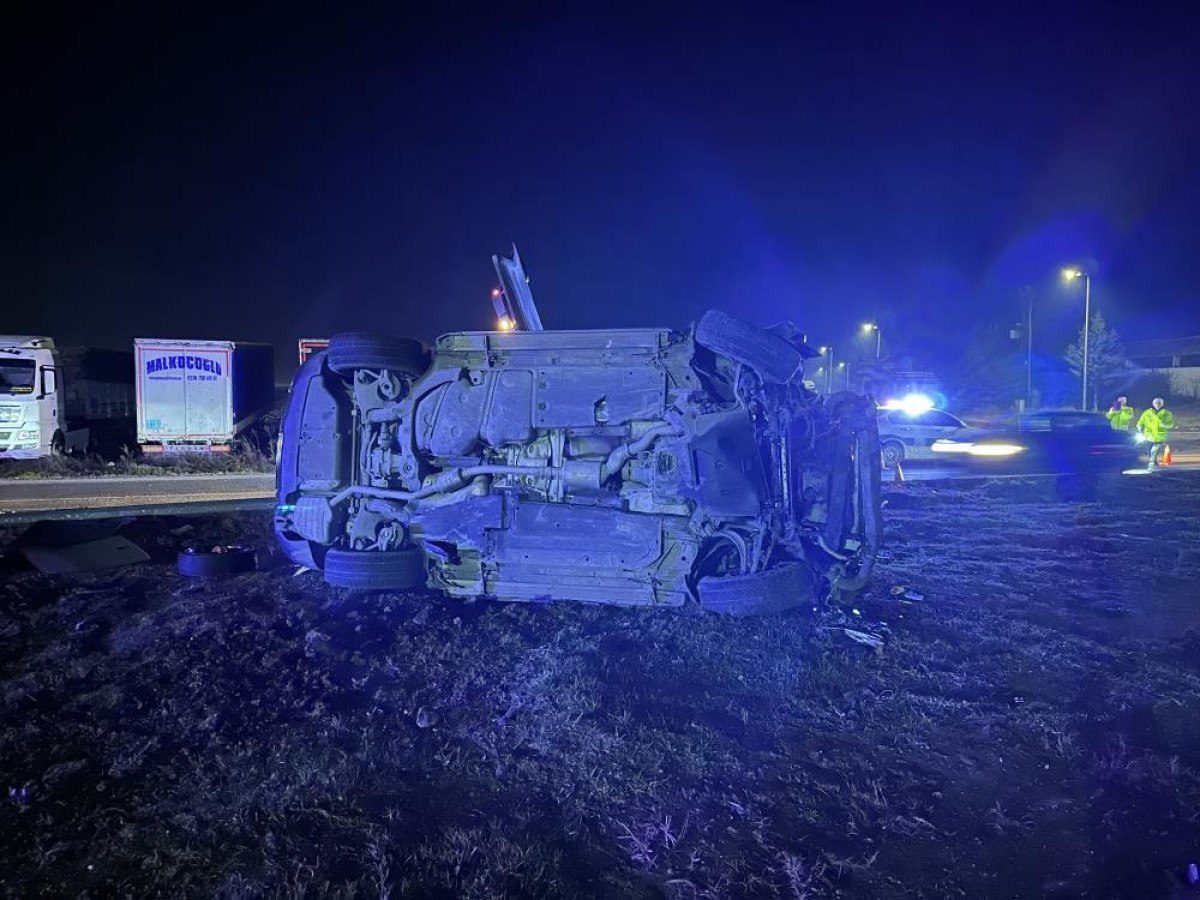 tekirdagda trafik kazasi emniyet kemeri hayat kurtardi 1 ENOtYFp9