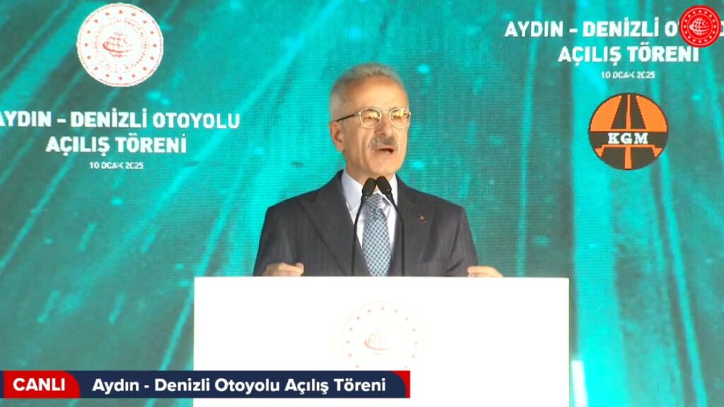 abdulkadir uraloglu aydin denizli otoyolu acilis toreninde konustu QYXyYGk6