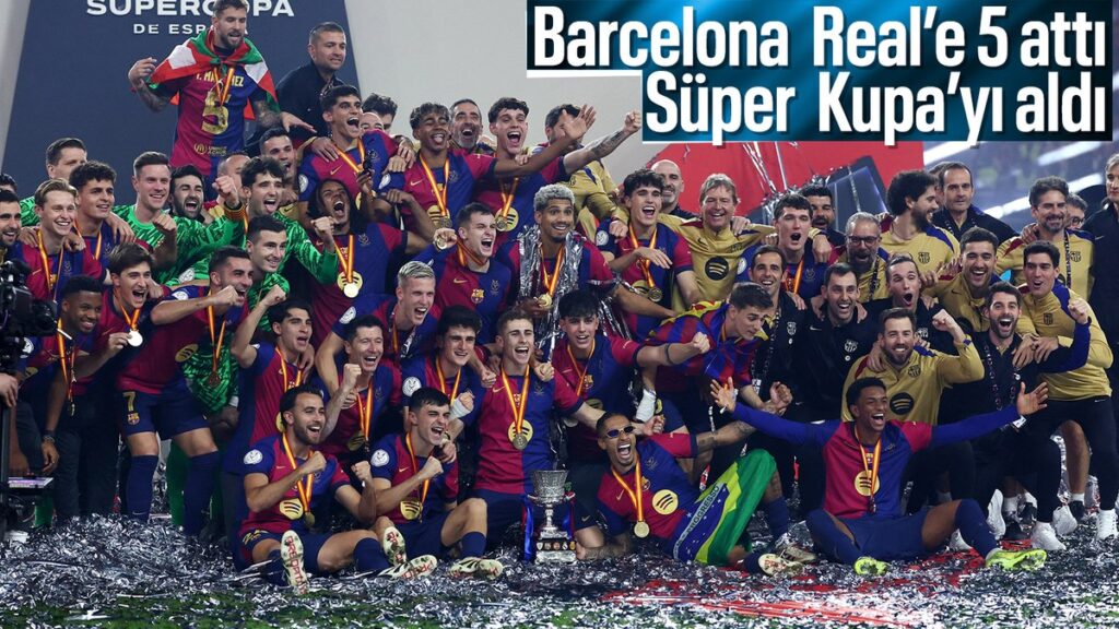 barcelona real madrid karsisinda 5ledi super kupayi kazandilar i3zgB7VH