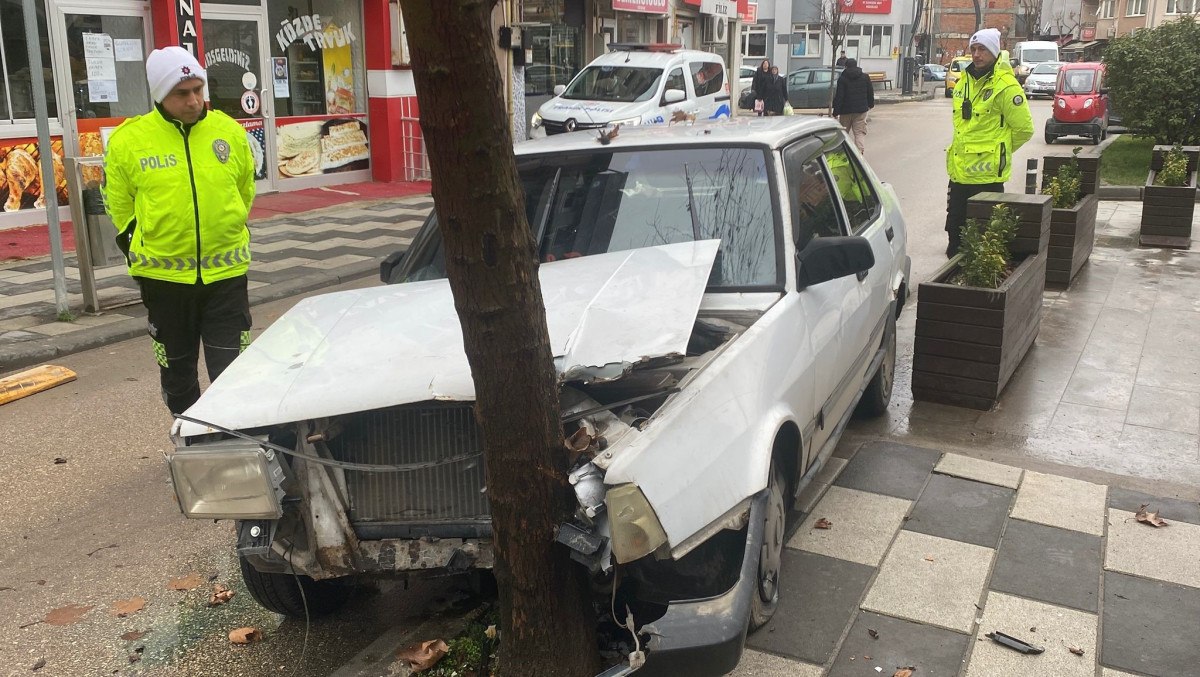 boluda yola cikan kopege carpmamak icin ani manevra yapan surucu kaza yapti 3 9AErSTnj