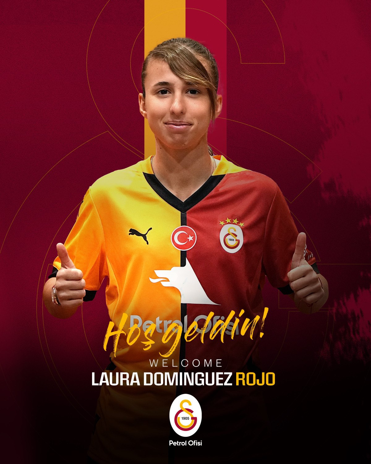 galatasaray laura dominguez rojoyu renklerine bagladi 0