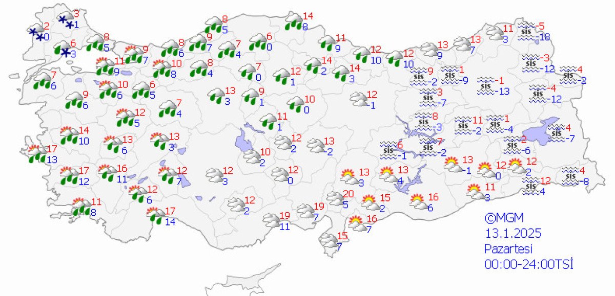 turkiyenin 5 gunluk hava durumu raporu istanbula yagis geliyor 2 gYcnr51u