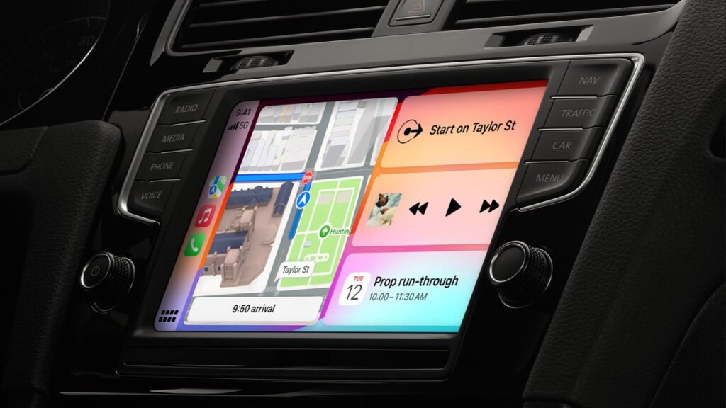 apple yeni nesil carplaye widget ozelligi getirecek GxSLBiXy