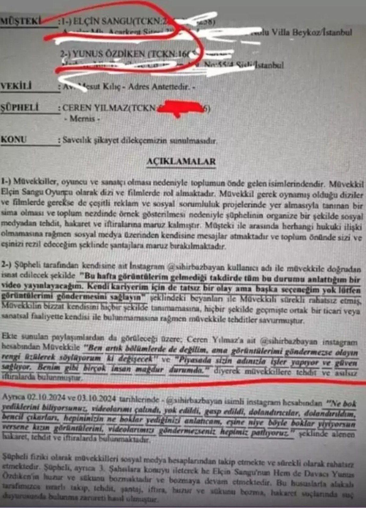 fenomen ceren yilmaz elcin sangu iddiasiyla gundem oldu beni evimden aldirdilar 2 O9qbgOGm