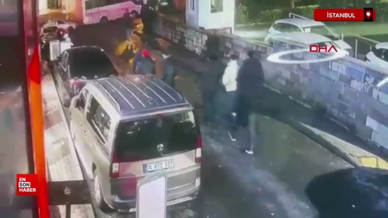 istanbul maslakta rezidans insaatinda 1 kisinin oldugu bicakli sopali kavga mclpdwpN