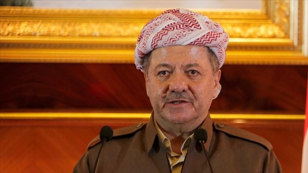 kdp baskani barzani teror orgutu pkkypg elebasi mazlum abdi ile gorustu vK1DSieX