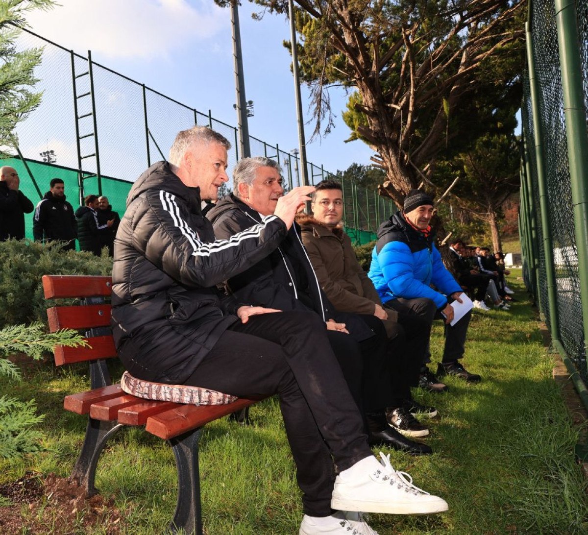 ole gunnar solskjaer bjk nevzat demir tesislerinde 3 tnbAVIYY