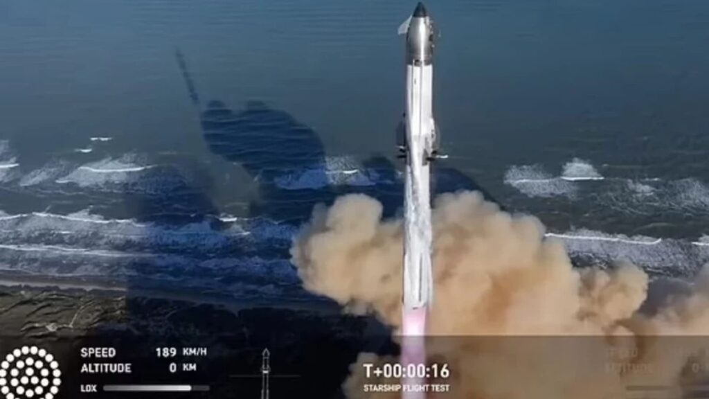 spacexin starship roketinin test ucusu gerceklestirildi havada parcalandi idIV2gad