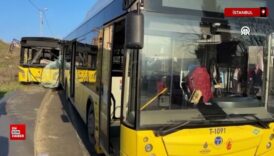 basaksehirde iett otobuslerinin karistigi 2 ayri kaza meydana geldi Adc9X3Ex
