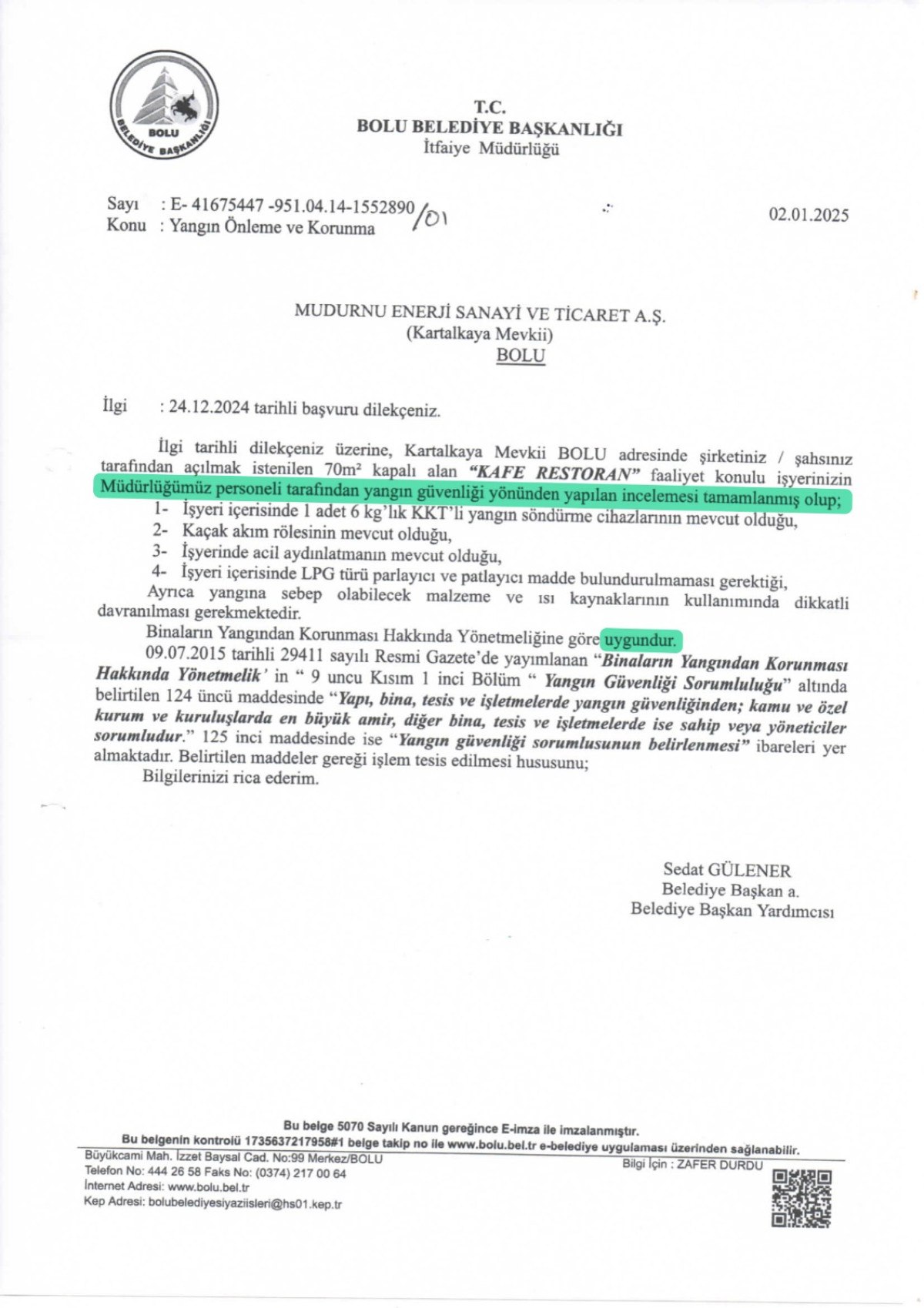 bolu belediyesinin yanan oteldeki restoran icin 19 gun once rapor verdigi ortaya cikti 1 ptpwOtci