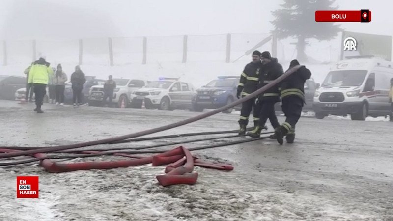 bolu grand kartal otelde sogutma ve arama kurtarma islemleri tamamlandi