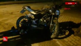 bursada kamyonetle carpisan motosikletin surucusu yaralandi uVl87GYM