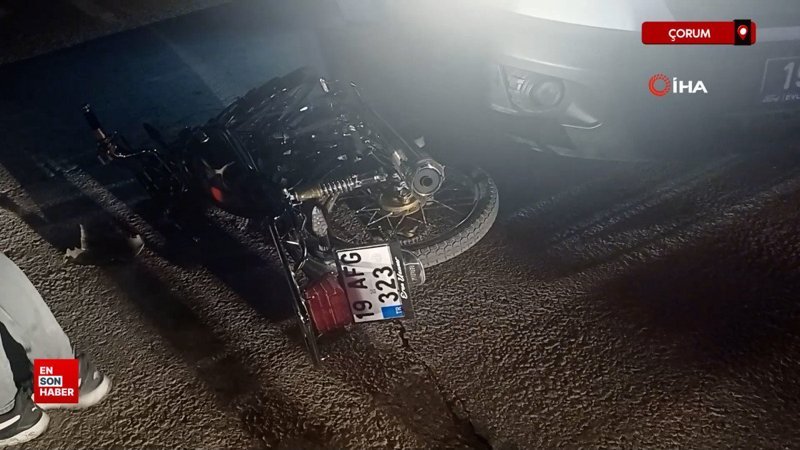 corumda 17 yasindaki ehliyetsiz ve alkollu surucu polis aracina carpti UarqXbEj