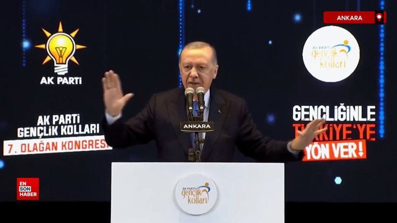 cumhurbaskani erdogan genclerimizi sokaga cagiranlardan olmadik
