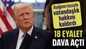 donald trumpin dogumla vatandaslik hakkini kaldiran kararina 18 eyaletten dava JFcCkrQO