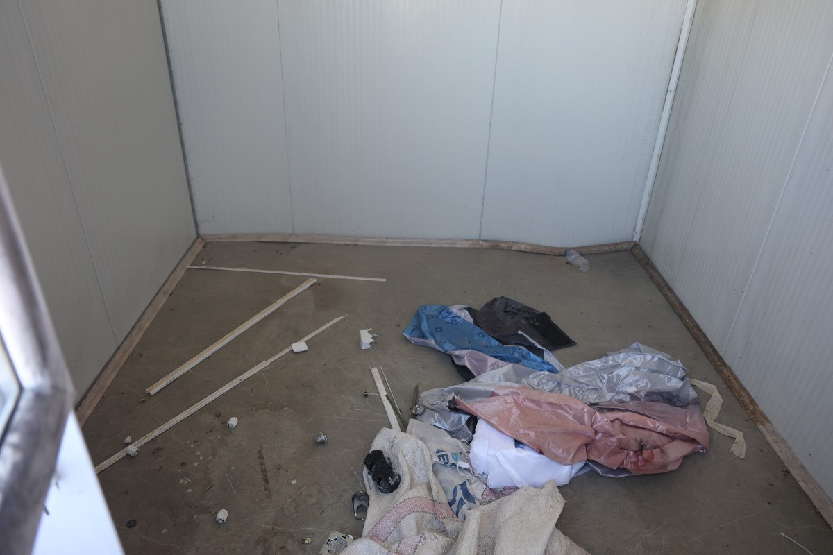 hatayda hirsizlar tarafindan calinan memleket partisi konteyneri bu kez soyuldu 2