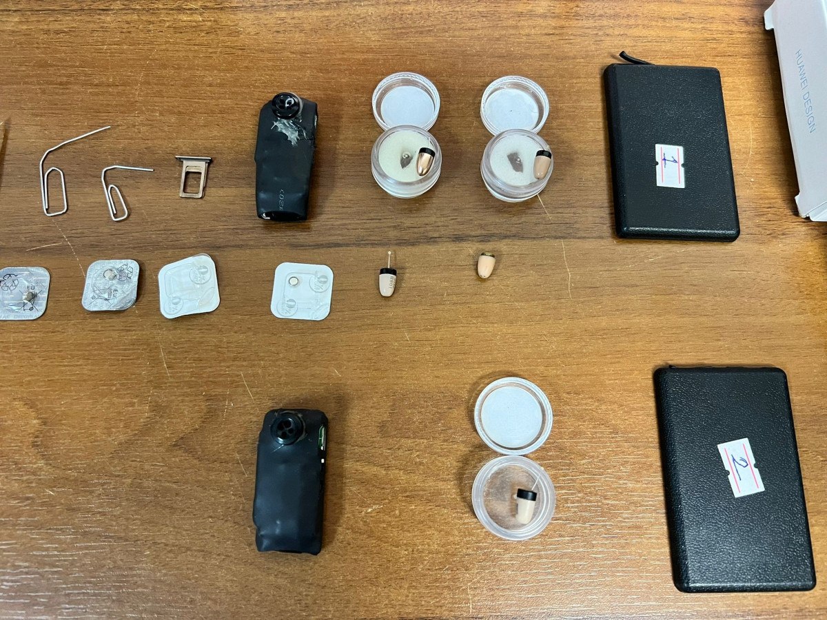 hatayda ic camasirina gizledigi duzenekle ehliyet sinavina girdi 1 BeBgE42J