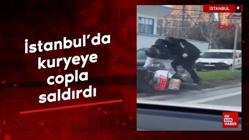 istanbulda kuryeye copla saldirdi G6SjNTgY