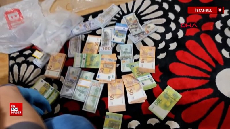 istanbulda sahte 112 bin euro ve 160 bin dolar ele gecirildi nSAKnzSd