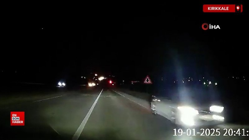 kirikkalede surucu sehirlerarasi karayolunda ters yonde ilerledi FG6YETKW