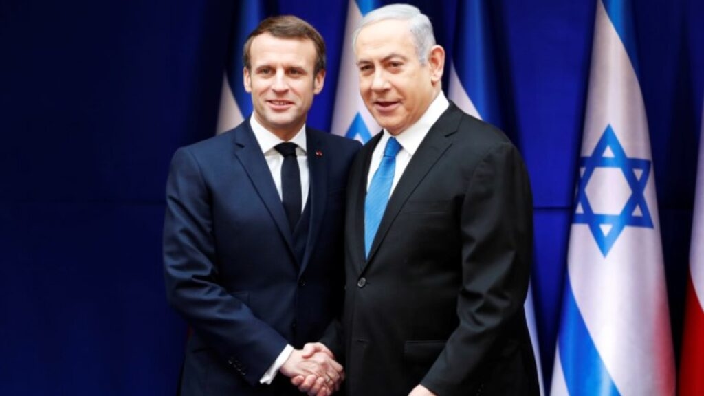 netanyahu ile macron lubnan ve gazzedeki ateskesi gorustu C76zqk7f