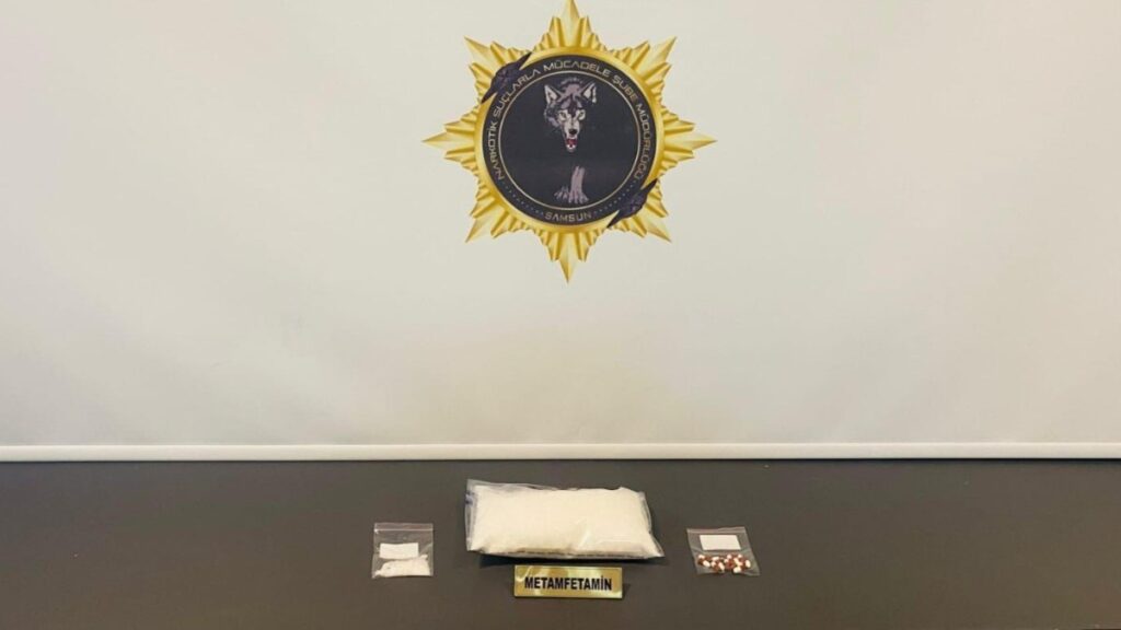 samsunda metamfetamin ele gecirildi 9uiSiE4u