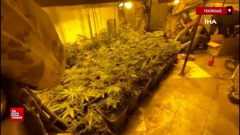 tekirdagda klima dukkani gorunumlu uyusturucu imalathanesi