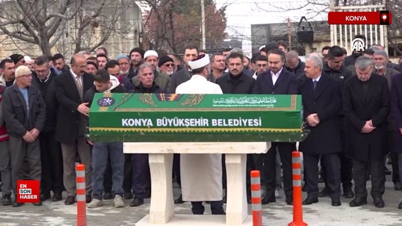 yanginda olen genc kiz konyada son yolculuguna ugurlandi