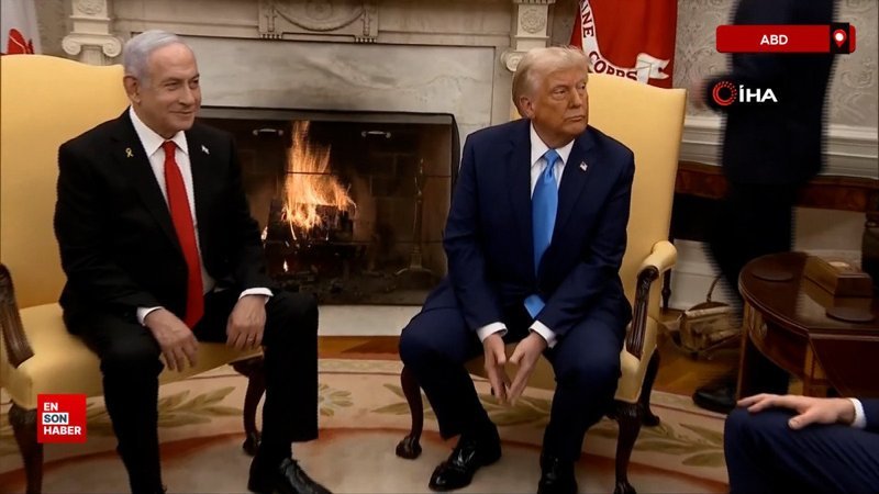 abd baskani trump israil basbakani netanyahu ile gorustu S2cC3hQ8