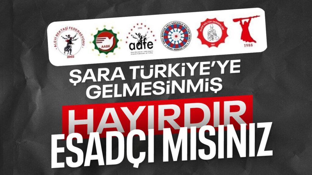 alevi dernekleri ahmed saranin turkiyeye gelmesine tepki gosterdi Qei6rQXG