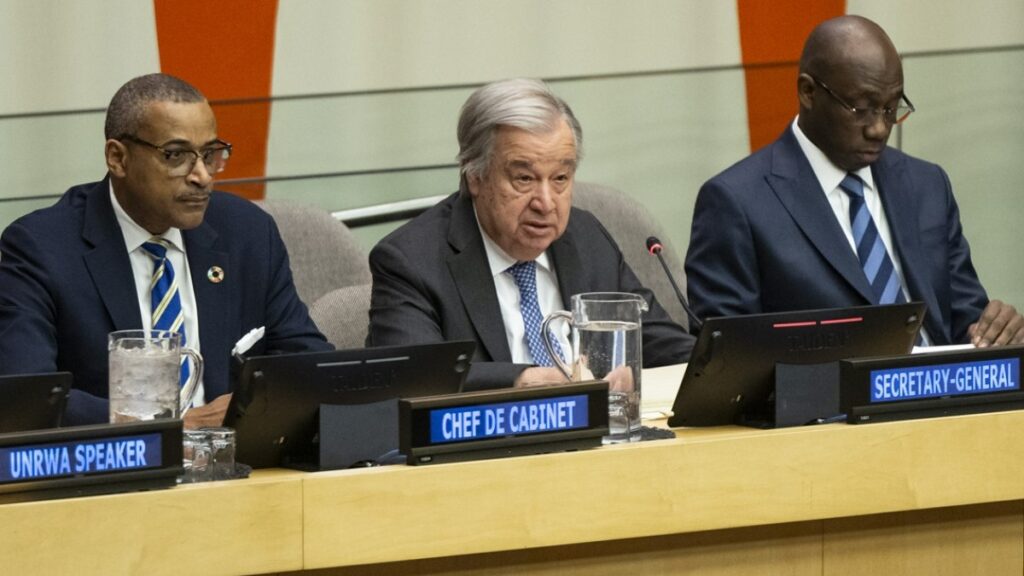 antonio guterres her turlu etnik temizligi engellemek sart ZmsNjLBO