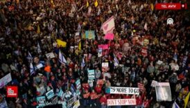 ateskesin kalici olmasi talebiyle tel avivde gosteri duzenlendi mzAYNrCP