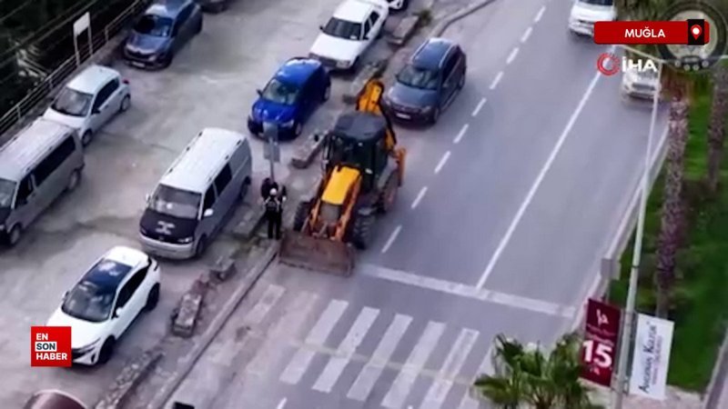 bodrumda drone ile trafik denetimi bBr5q9Aj