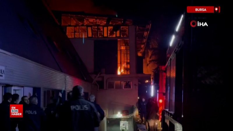 bursada tekstil fabrikasi alevlere teslim oldu yqlyu8ah