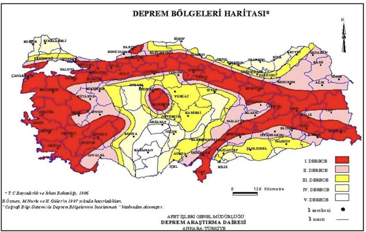 fay hatti haritasi yenilendi 45 il ve 110 ilce deprem riski tasiyor 3