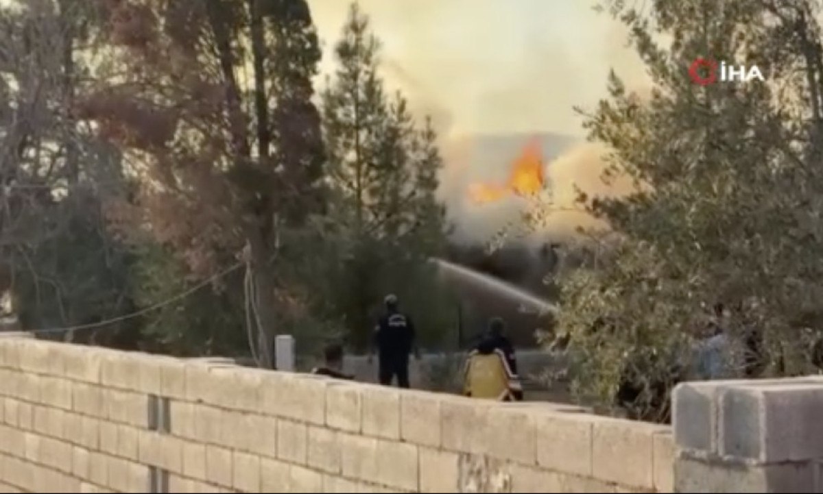 gaziantepte bag evinde yangin cikti 0