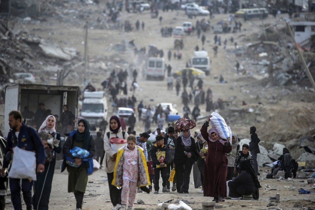 gazzenin kuzeyine donen filistinlilerin sayisi 500 bini geride birakti 1 7dAvDazj