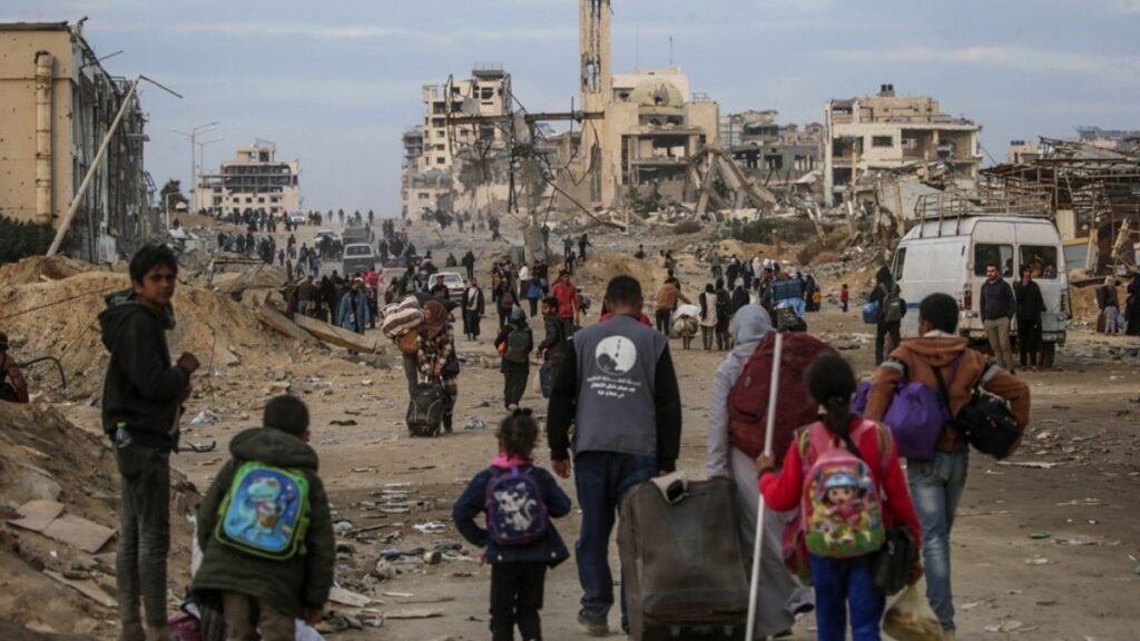 gazzenin kuzeyine donen filistinlilerin sayisi 500 bini geride birakti CR9G2RCv