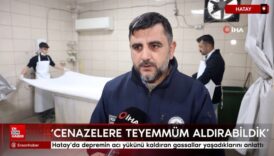 hatayda depremin aci yukunu kaldiran gassallar yasadiklarini anlatti e566DVUB