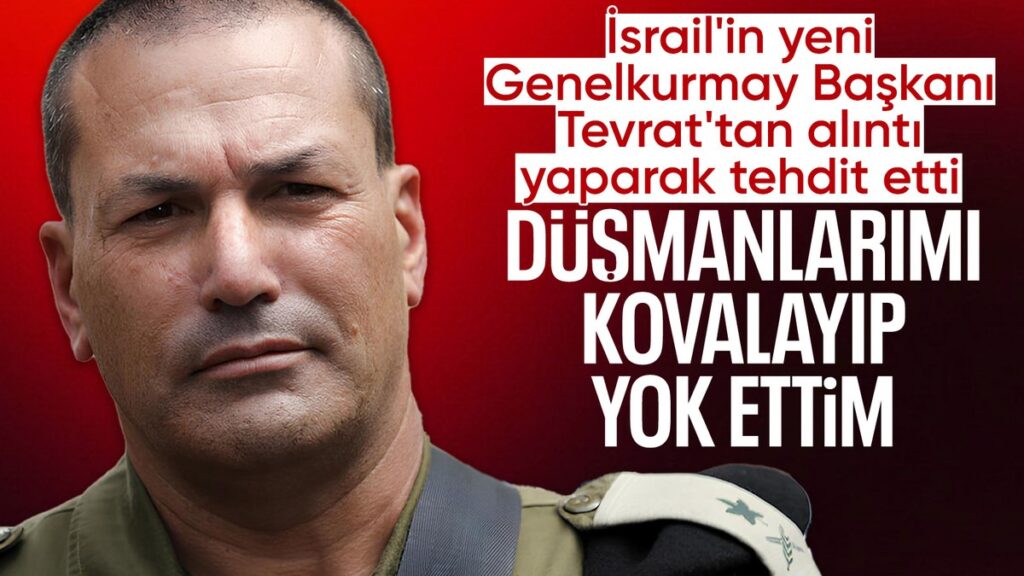 israilin yeni genelkurmay baskani zamirden filistinlilere tehdit AQTduASh