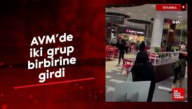 istanbulda avmde iki grup birbirine girdi HGrrbStE