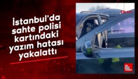 istanbulda sahte polisi kartindaki yazim hatasi yakalatti EW48sY3F